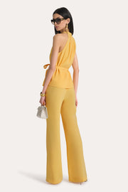 View Amina Fluid Crepe Halter Top image 3