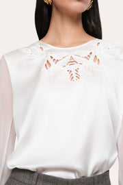 View Olivia Silk Blouse image 2