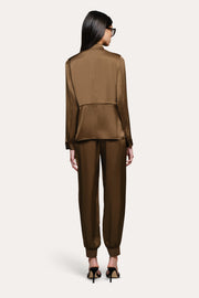 View Olivia Utility Satin Jacket image 4