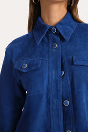 View Althea Suede Shacket image 2