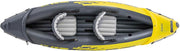 View Explorer K2 Inflatable Kayak Set: Includes luxurious 86-inch aluminum paddle and high-output pump - extremely durable PVC material - adjustable seat with backrest - suitable for two people - maximum weight capacity 400 pounds image 5