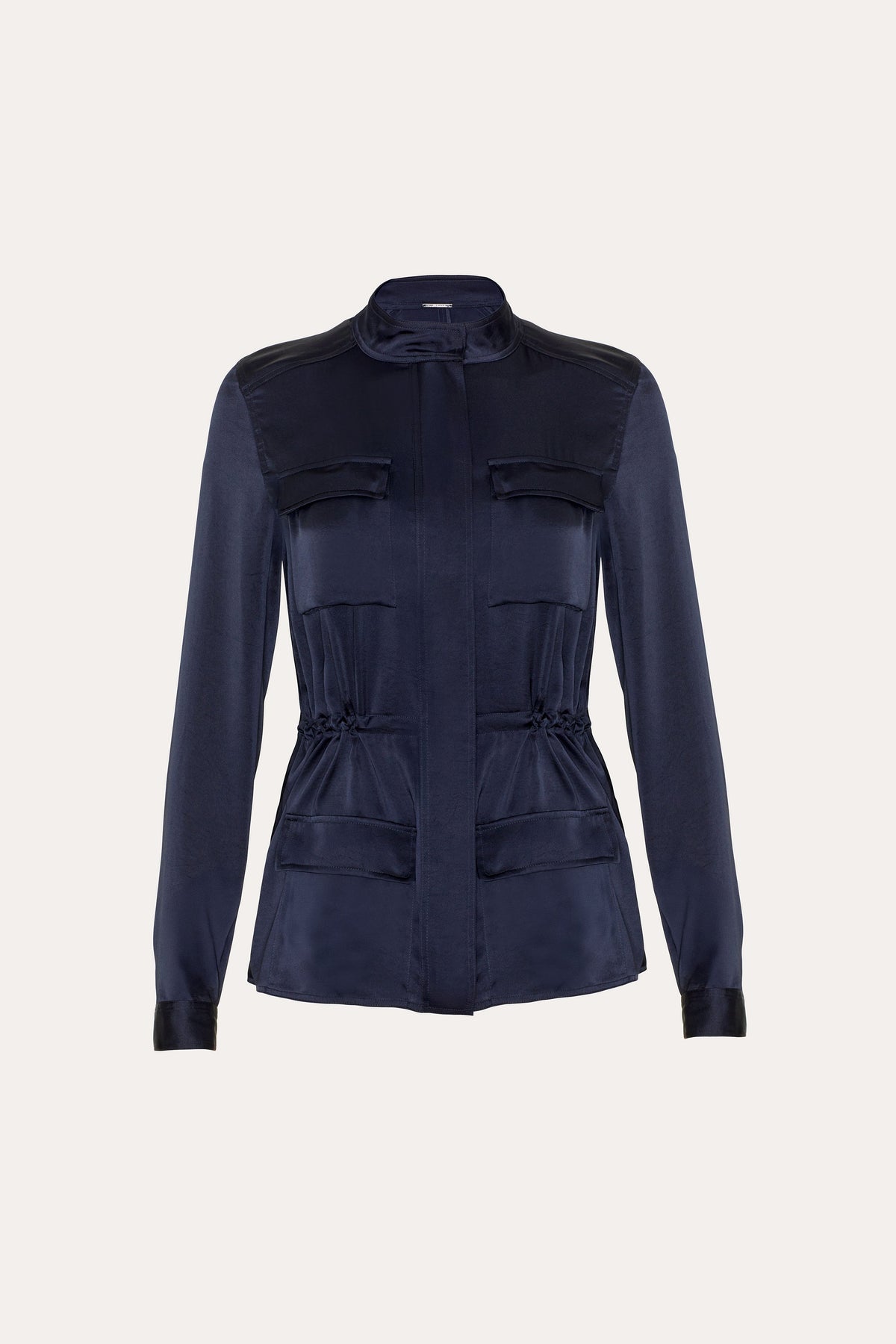 Olivia Utility Satin Jacket
