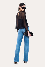 View Sienna Silk Overlay Blouse image 3