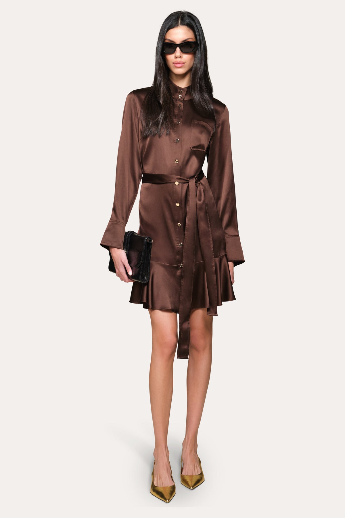 Silk Satin Dress