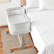 View Baby Bassinet, Cozy Up 2-in-1 Bedside Sleeper & Bassinet, Grey image 4