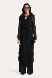 View Alix Lace Trench Coat image 3