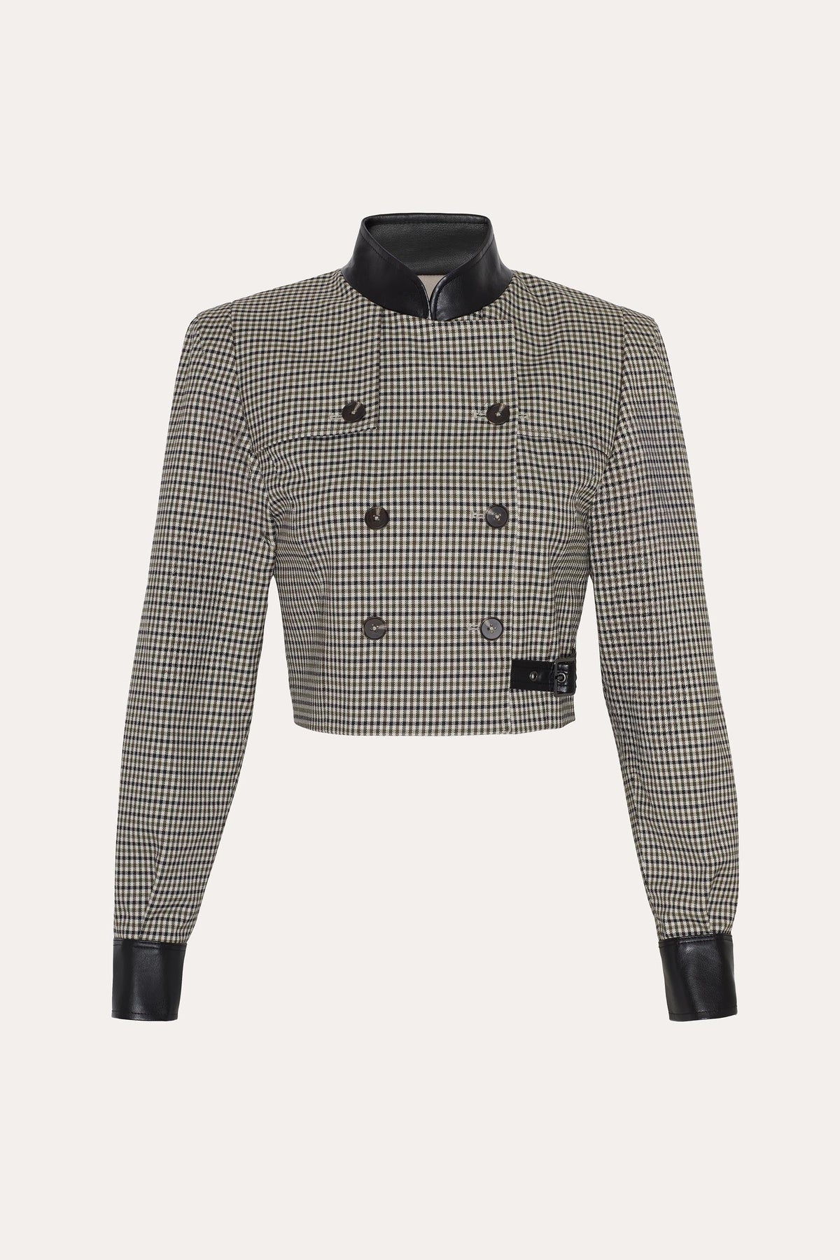 Leone Italian Plaid Jacket