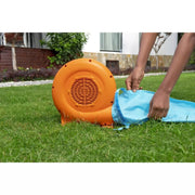 View 10' Inflatable Bounce House Park with Basketball and Slide. 126 image 4