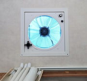 View 12V RV Roof Fan Vent 14'' 10 Speed Reversible Manual Lift (NO REMOTE) image 2