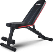 View Adjustable Weight Bench Full Body Workout Multi-Purpose image 1