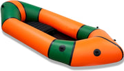 View Lightweight Packrafts, TPU Inflatable Kayak for Flat Water Rafting Camping Trip/Fishing/Water Adventures 1 Person/2 Person Packraft, 330lb/660lb Weight Capacity image 3