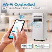 View Intelligent portable air conditioner, featuring both cooling and heating functions, with a cooling power of 14000 watts (10200 watts SACC), a heating power of 12000 watts, suitable for rooms with an area not exceeding 700 square feet, with a built-in image 6