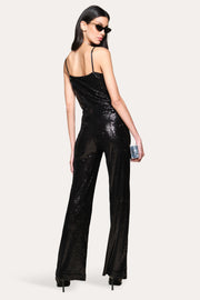 View Sequined Draped Camisole image 3