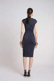 View Ruched Jersey Dress image 3