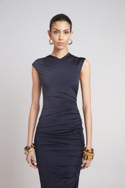 View Ruched Jersey Dress image 2