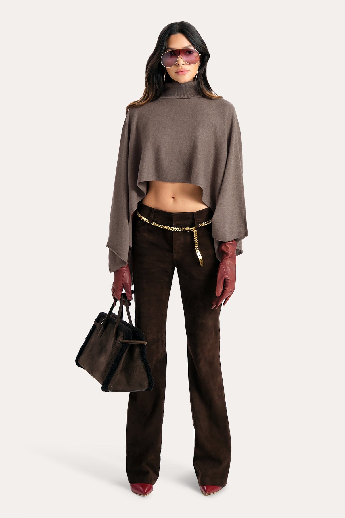 Kennedy Cashmere Poncho