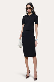 View Skylar Milano Sculpt Cropped Polo image 1