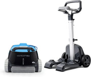 View Robotic Pool Vacuum Cleaner All Pools up to 33 FT - Wall Climbing Scrubber Brush image 1