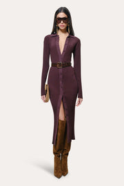 View Roxanne Ribbed Duster Dress image 1