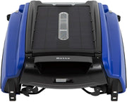 View Solar Powered Automatic Robotic Pool Surface Skimmer Cleaner with 30-Hour Continuous Cleaning Battery Power and Re-Engineered Twin Salt Chlorine Tolerant Motors (Blue) image 2