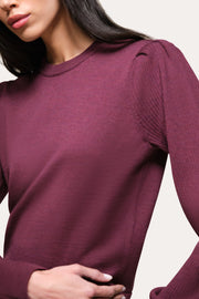 View Wool Blouson Sweater image 3