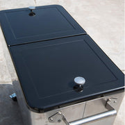 View Portable Rolling 80 Quart Steel image 3