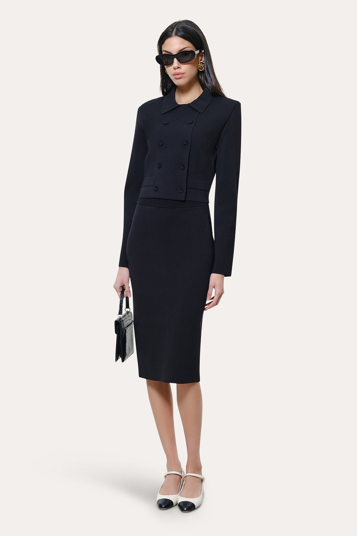 Nolene Milano Sculpt Cropped Jacket
