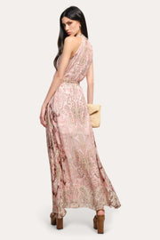 View Annie Silk Halter Dress image 3