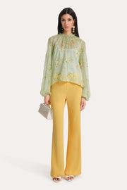 View Messa Silk Chiffon Blouse image 6