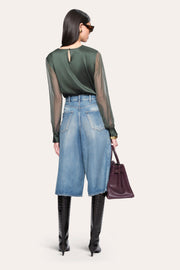 View Olivia Silk Blouse image 3