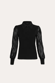 View Burnout Polo Sweater image 2