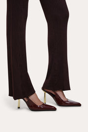 View Roxanne Ribbed Flare Pant image 5
