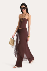 View Jackie Satin Wrap Pants image 1