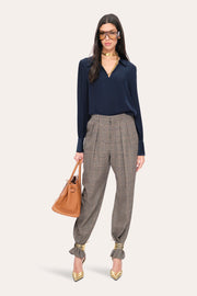 View Silk Pintuck Shirt image 1