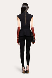 View Siena Milano Sculpt Peplum Top image 3