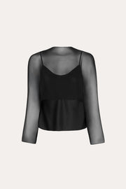View Sienna Silk Overlay Blouse image 5