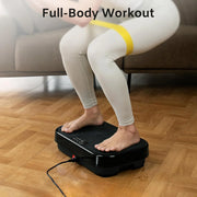 View TheNeat Vibration Plate Exercise Machine, Whole Body Workout Vibration Fitness Platform, 330 Lbs Capacity, Low Noise Vibrating Plate Machine for Home & Office, NeatShake image 3