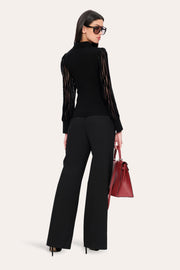 View Burnout Polo Sweater image 4