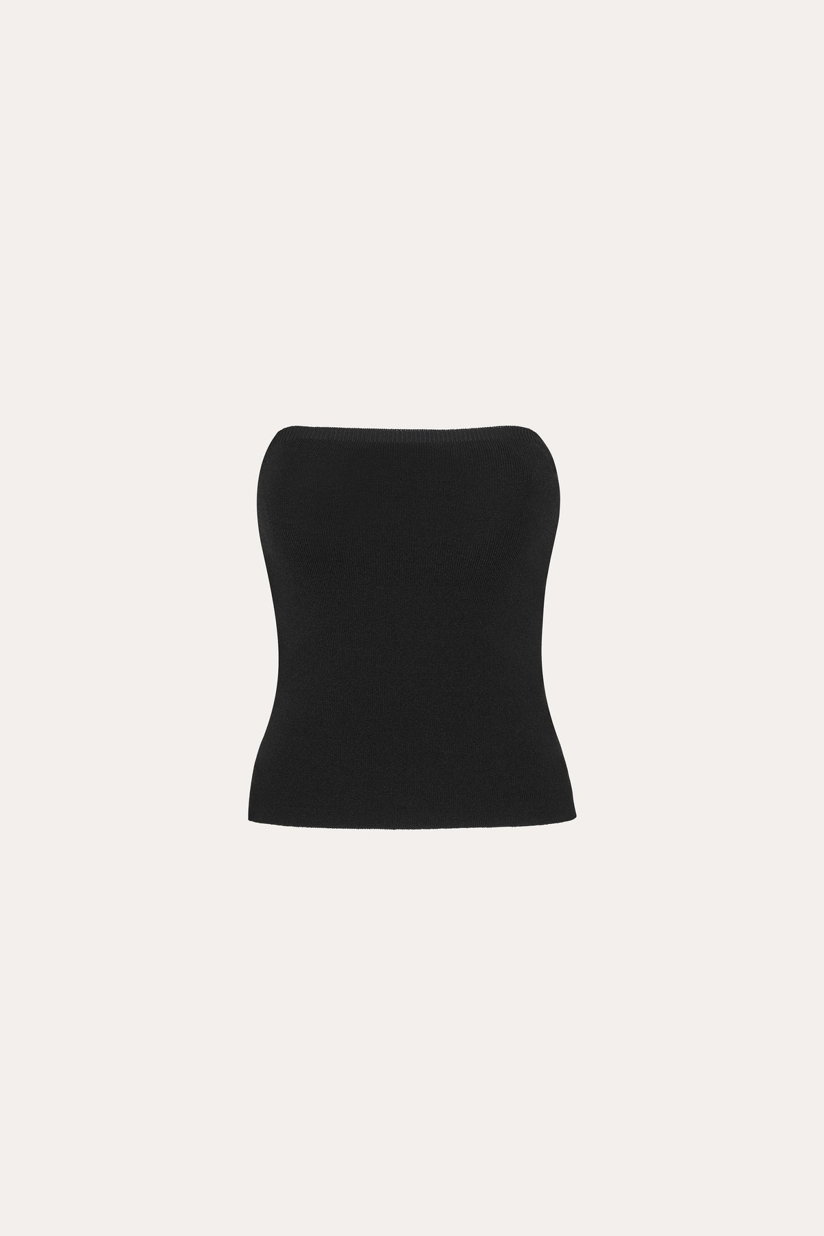 Overlay Two Piece Tube Top Sweater
