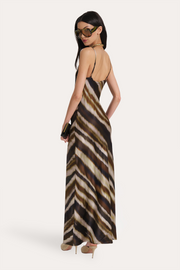 View Lyra Silk Charmeuse Bias Dress image 3