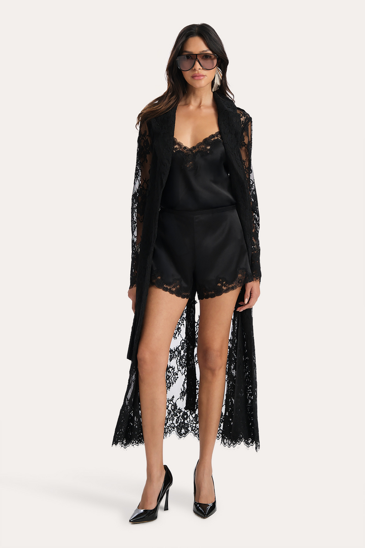 Alix Lace Trench Coat
