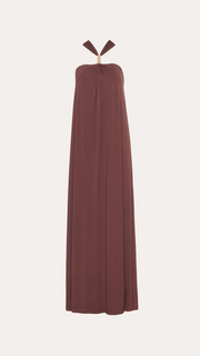 View Aurora Halterneck Maxi Dress image 5