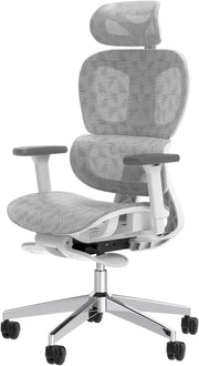 View Ergonomic Office Chair – High Back Mesh Desk Chair with 3D Adjustable Armrests, Wheels, for Home and Office (Black) image 1