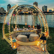 View Bubble Tent Pop Up Gazebo, 8-10 Person Igloo Dome Garden Patio Canopy Shelter image 3
