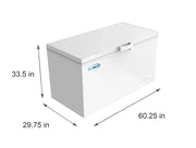 View 60 in. Commercial Chest Freezer 16 Cu ft. image 3