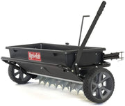 View Agri-Fab 45-0543-AMZ 100 lb. Tow-Behind Lawn & Garden Spiker/Seeder/Drop Spreader for Seed,Fertilizer, Salt, Ice Melt; Designed to Pull Behind Lawn & Garden Tractors image 1