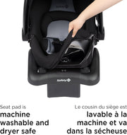 View Infant Car Seat, 4 Positions, Black image 3