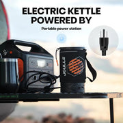 View Electric Kettle, Multi-Functional Portable Travel Water Boiler Cooker, 30 oz Electric Kettle for Coffee, Cooking, Popcorn Maker, Camping RV Essentials image 2