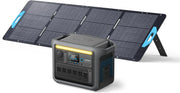 View Portable Power Station with 200W Solar Panel, 1800W Solar Generator, 1056wh LFP (LiFePO4) Battery, 6 AC Outlets, Up to 2400W for Home, Power Outages, and Outdoor Camping image 2
