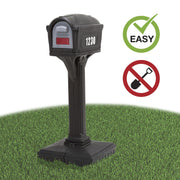 View Classic Black Plastic Mailbox image 6